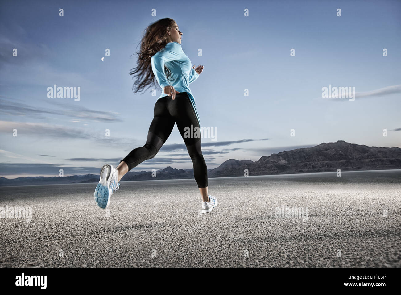 running in flats