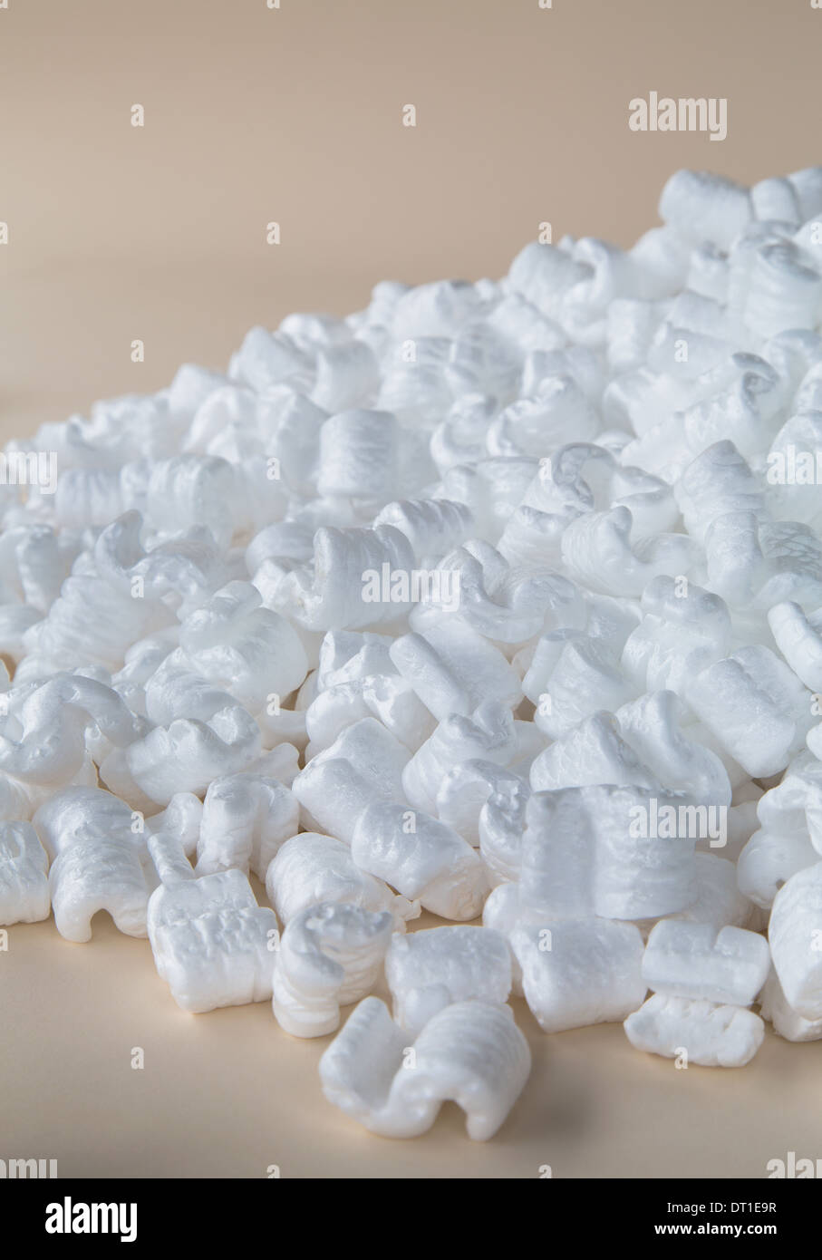 packaging shapes white polystyrene material Stock Photo - Alamy