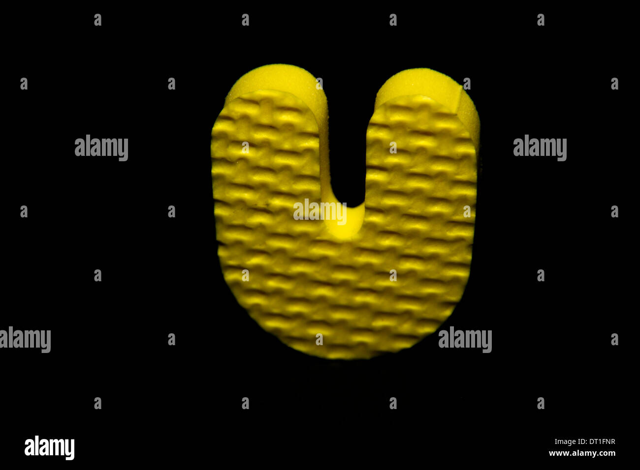 Capital letter U Stock Photo - Alamy