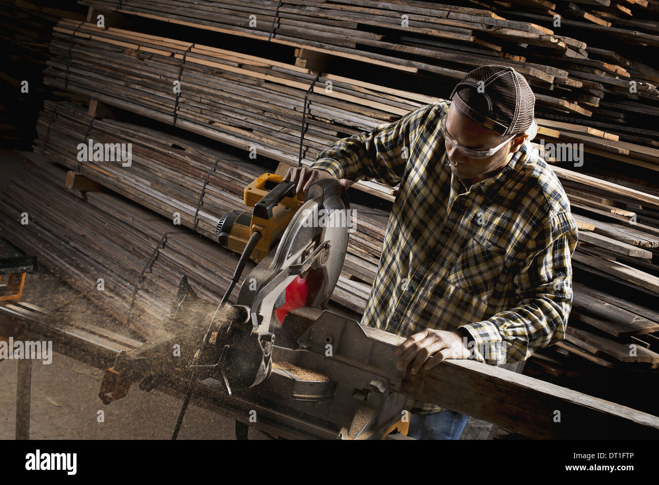 A reclaimed lumber Stock Photo Alamy
