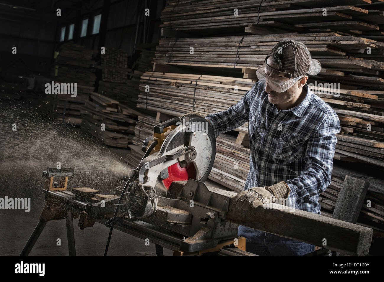 A reclaimed lumber Stock Photo Alamy