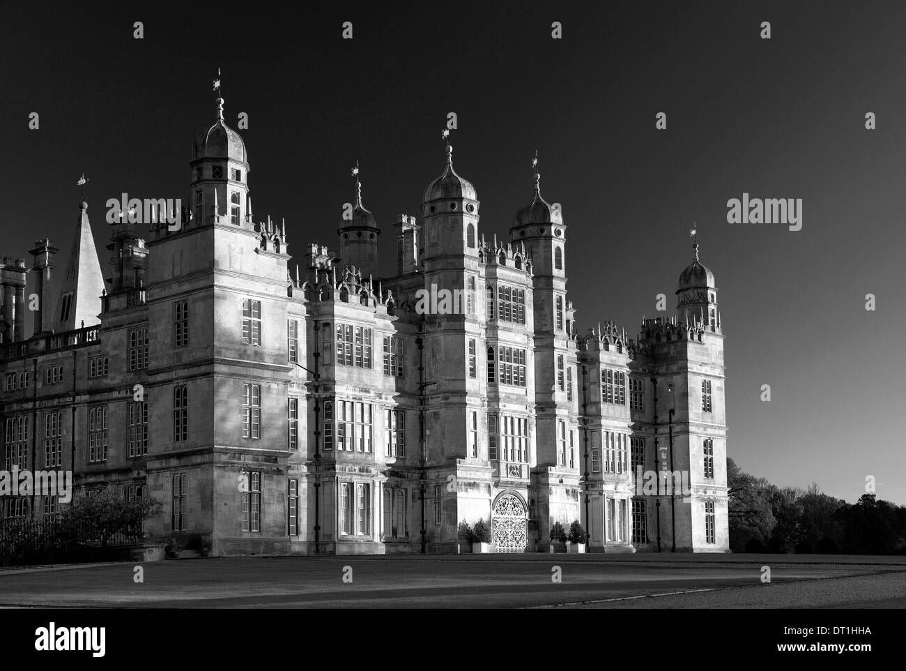 Golden Gate west elevation of Burghley house, Cambridgeshire, England; UK Stock Photo