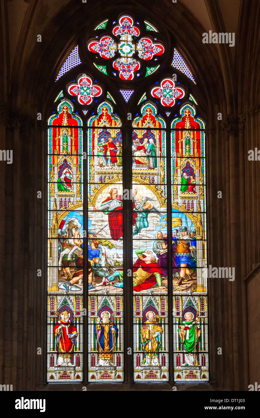Stained glass window germany hires stock photography and images Alamy