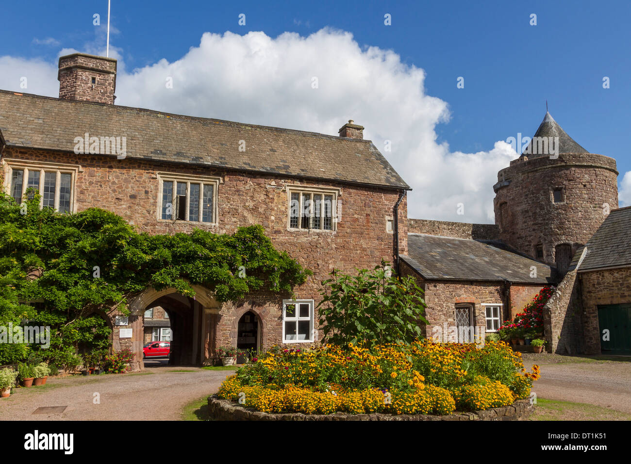Castle, Tiverton, Devon, England, United Kingdom, Europe Stock Photo