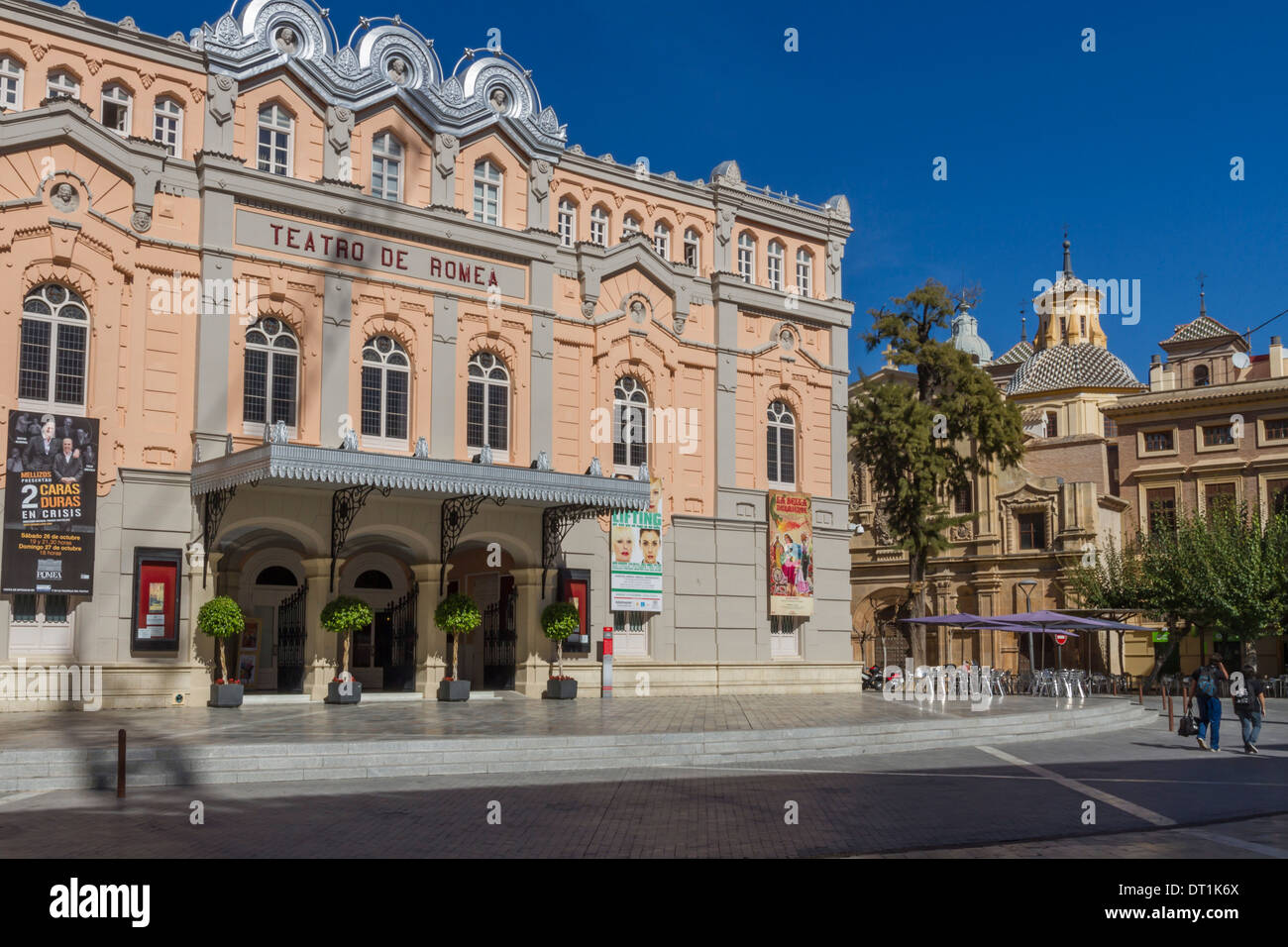 Teatro de Romea, Murcia, Spain, Europe Stock Photo