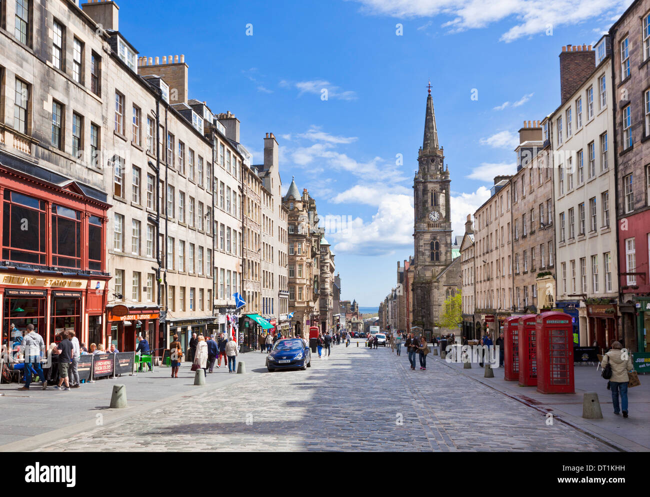 Edinburgh high street hires stock photography and images Alamy