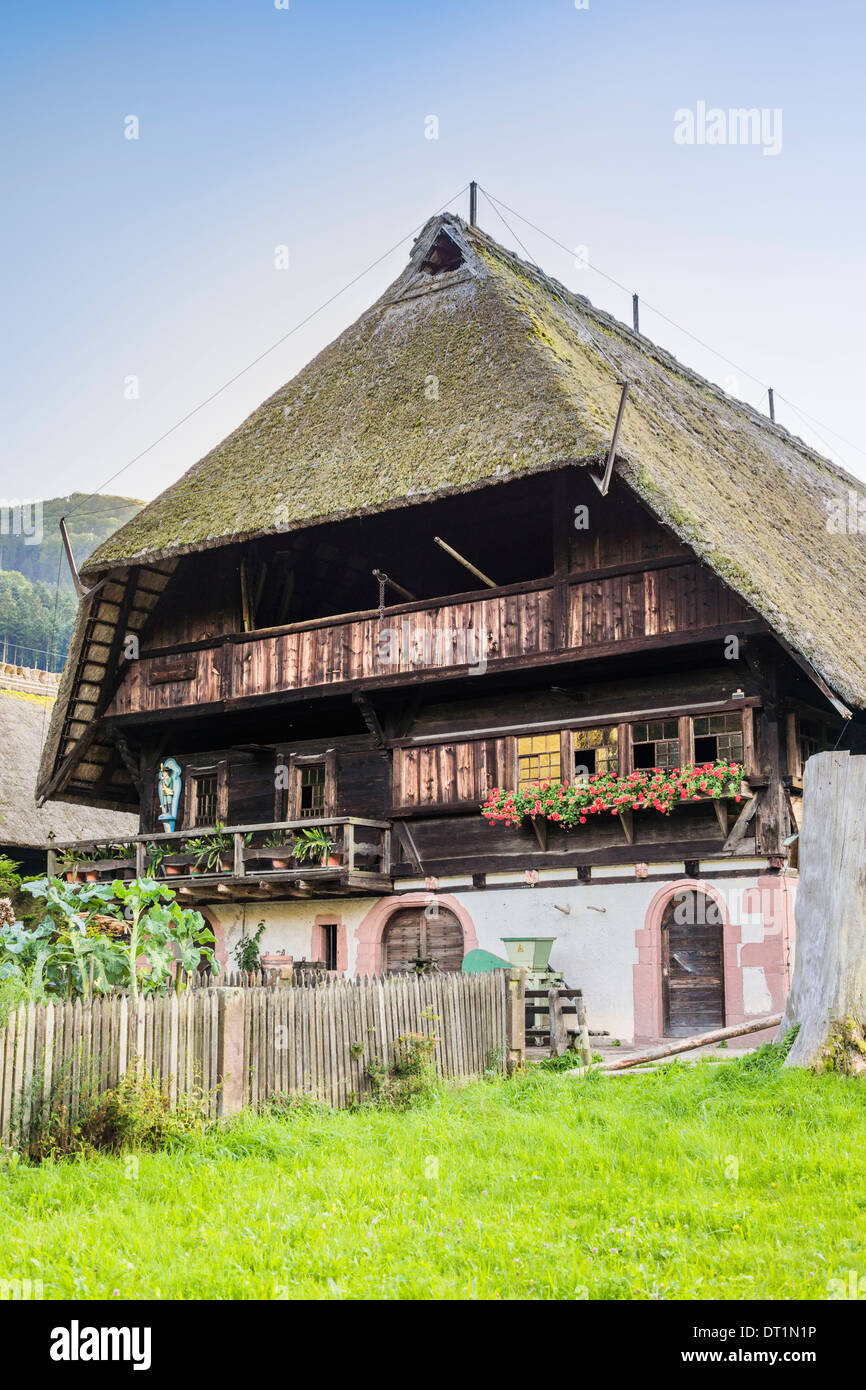 historic black forest farmhouse at the black forest open air museum