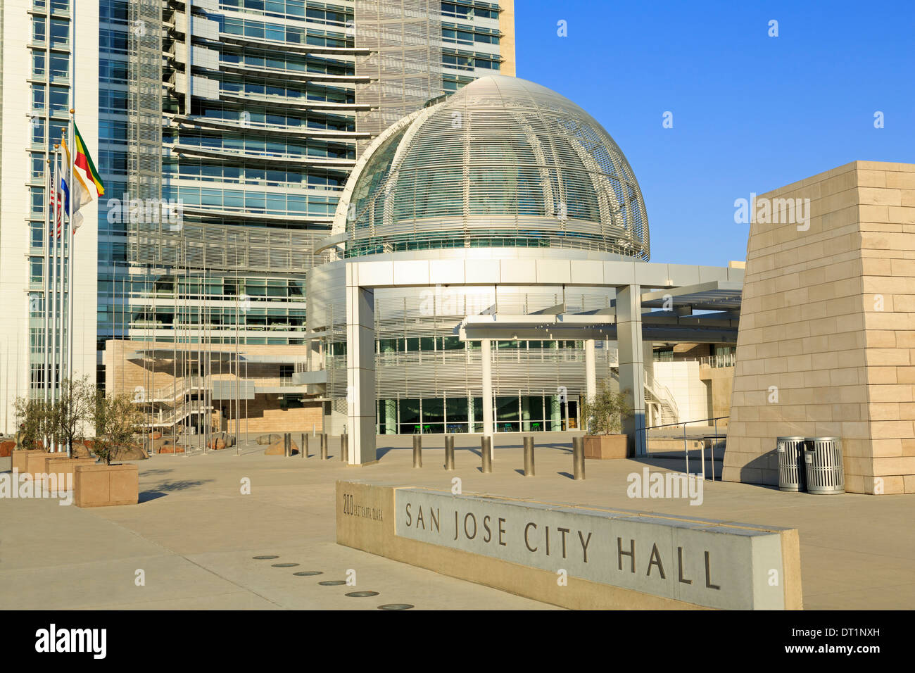 San Jose City Hall, San Jose, California, United States of America, North America Stock Photo