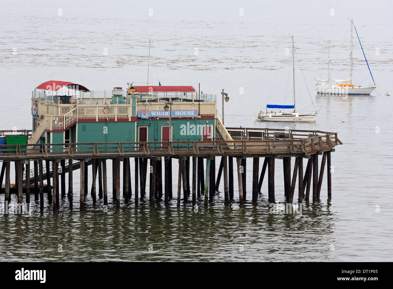 Wharf, Capitola, Santa Cruz County, California, United States of America, North America Stock Photo