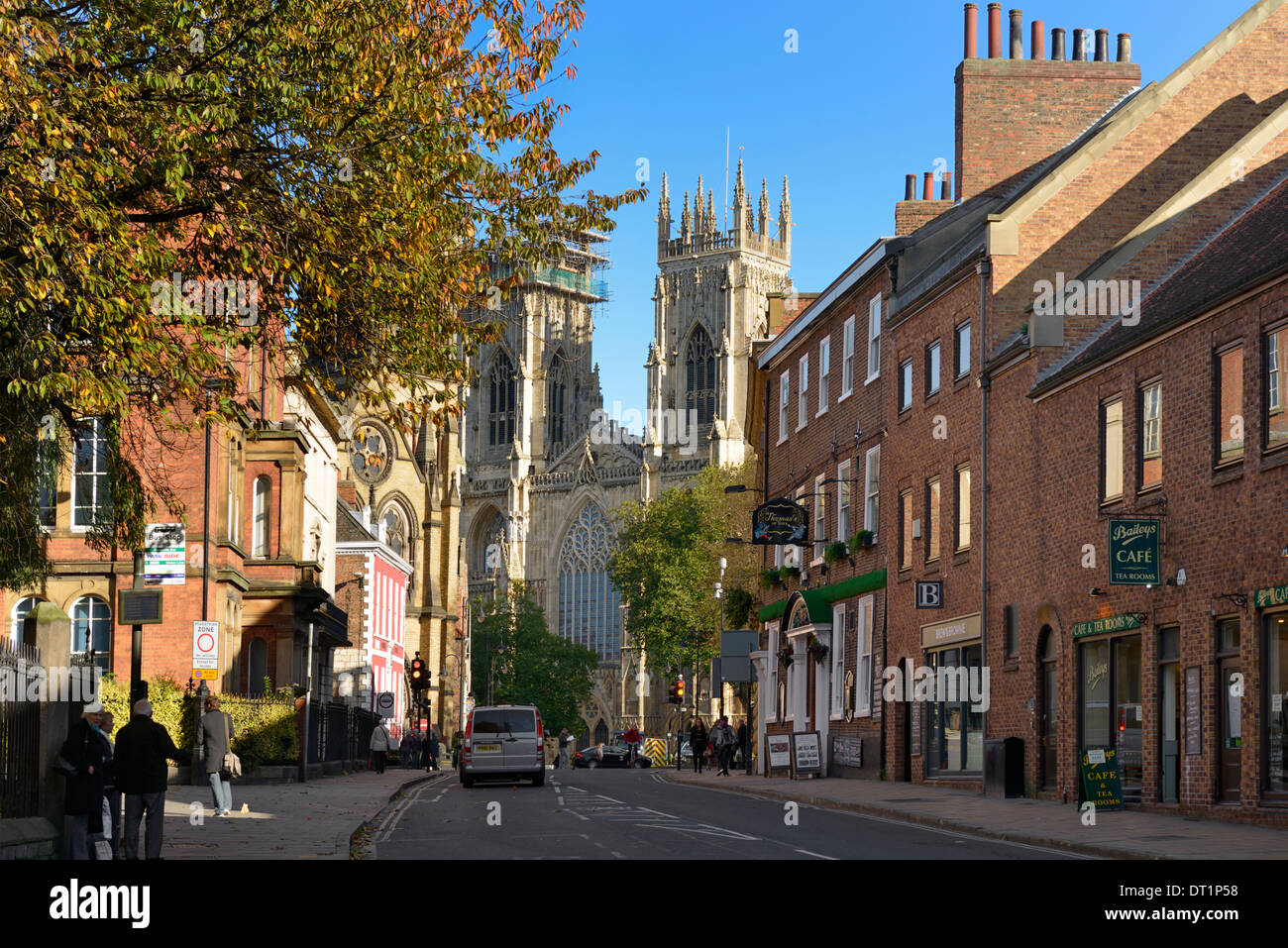 Duncombe Place, York, Yorkshire, England, United Kingdom, Europe Stock Photo