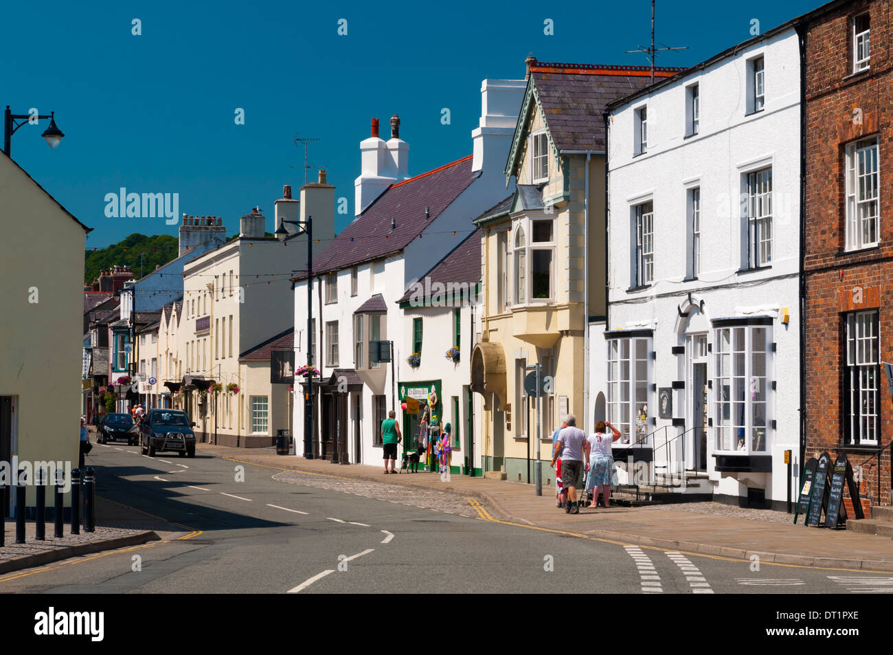 Anglesey beaumaris street wales hires stock photography and images Alamy