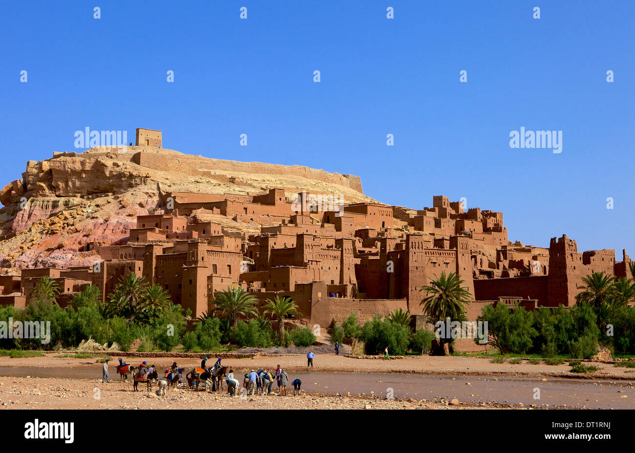 Kasbah, Ait-Benhaddou, UNESCO World Heritage Site, Morocco, North Africa, Africa Stock Photo