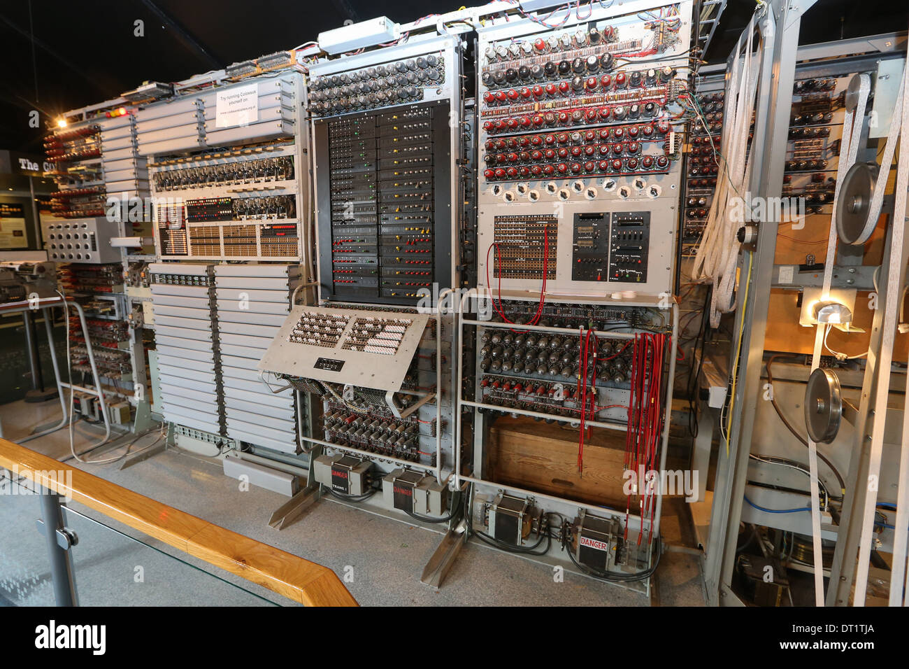 THE COLOSSUS COMPUTER IN BLETCHLEY PARK,BUCKS Stock Photo - Alamy