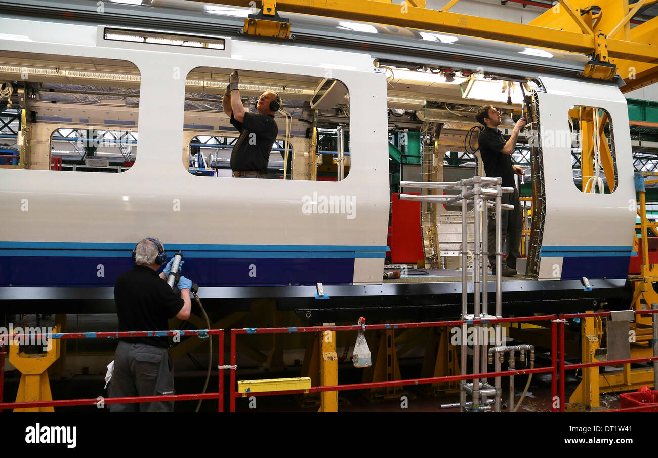 Bombardier train derby hires stock photography and images Alamy