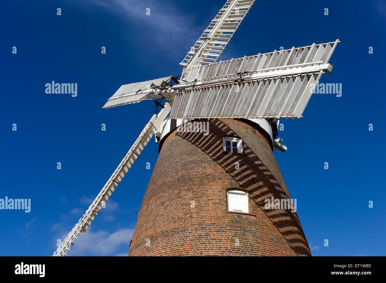 Thaxted Windmill, John Webb's Windmill, Essex, England. February 2014 Stock Photo