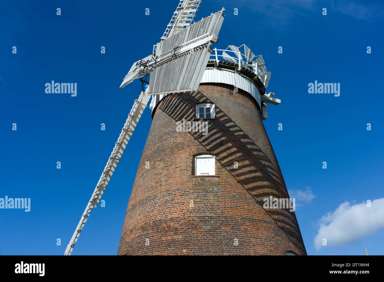 Thaxted Windmill, John Webb's Windmill, Essex, England. February 2014 Stock Photo