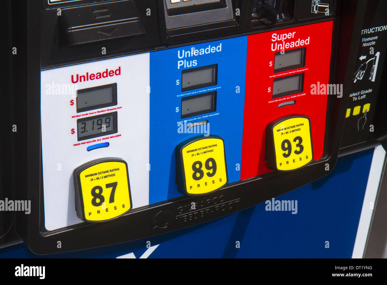 Petrol pump octane rating hires stock photography and images Alamy