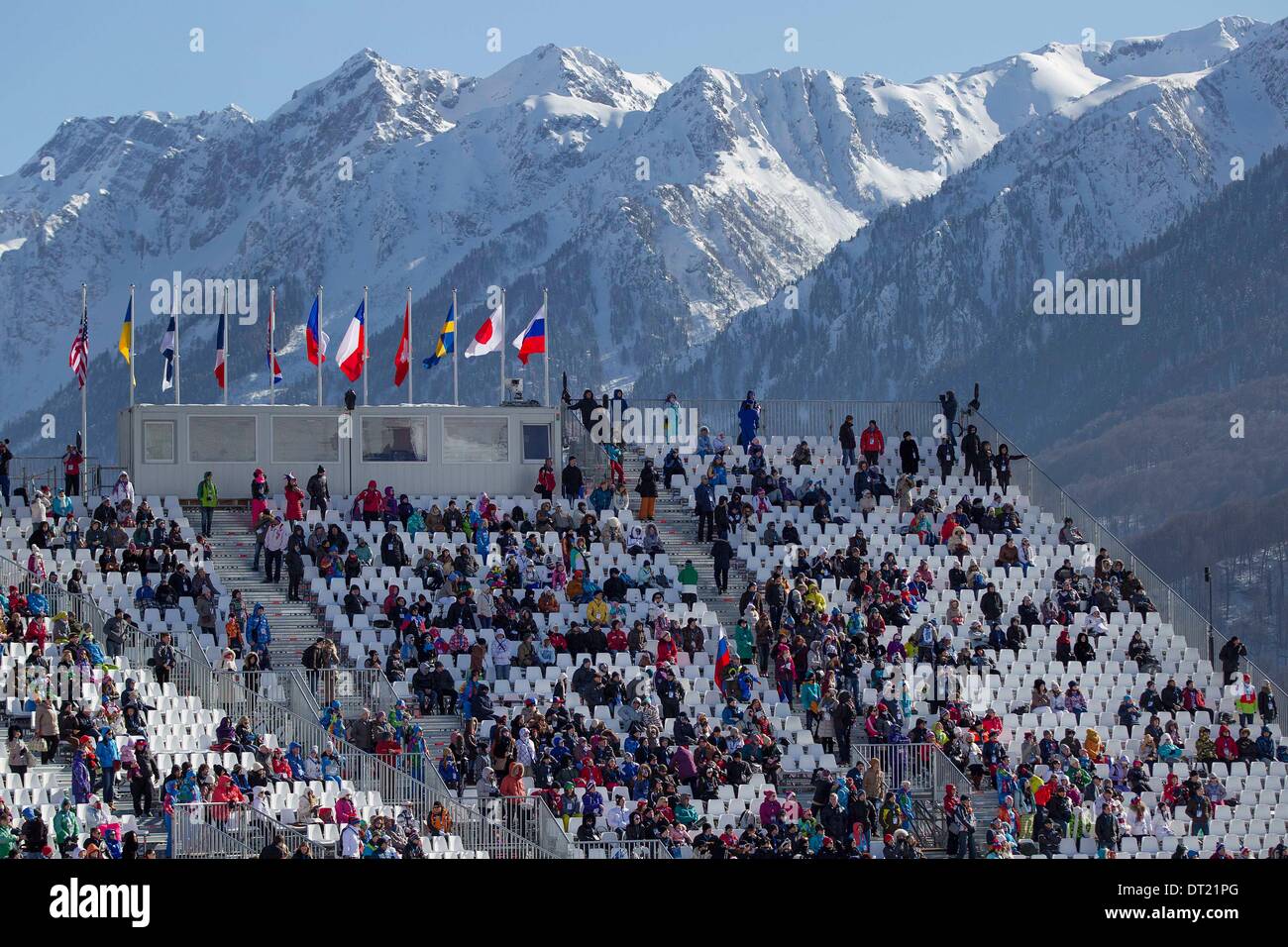 Less So Chi Sochi, Russia. 6th Feb, 2014. 2/6/2014 Rosa Khutor Extreme Park. | Mens ...