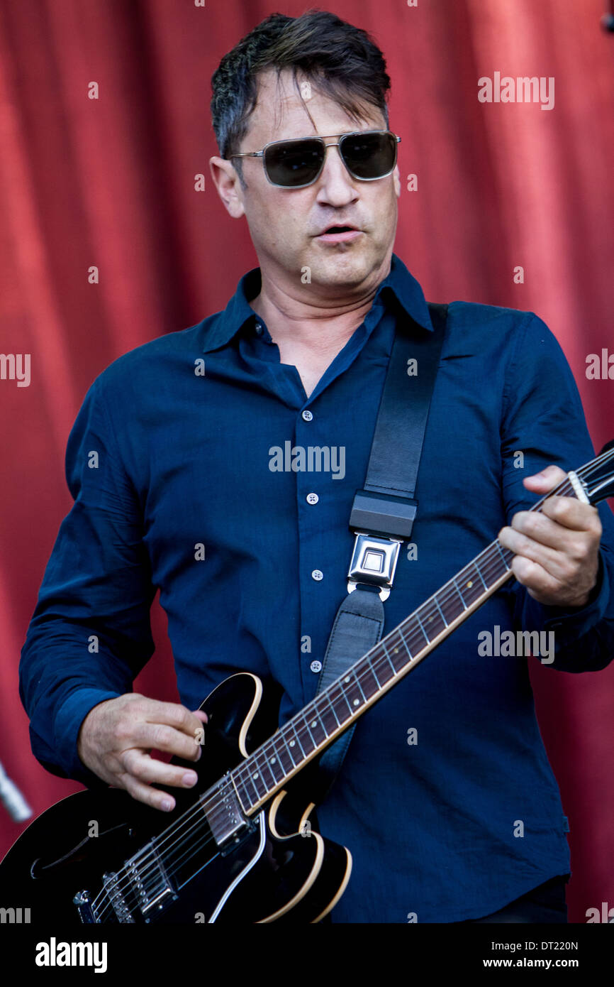 Rho Milan Italy. 04th June 2012. The American alternative rock band AFGHAN WHIGS performs live at Arena Fiera di Milano Stock Photo
