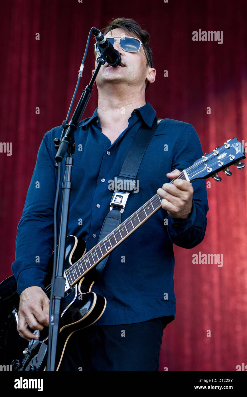 Rho Milan Italy. 04th June 2012. The American alternative rock band AFGHAN WHIGS performs live at Arena Fiera di Milano Stock Photo