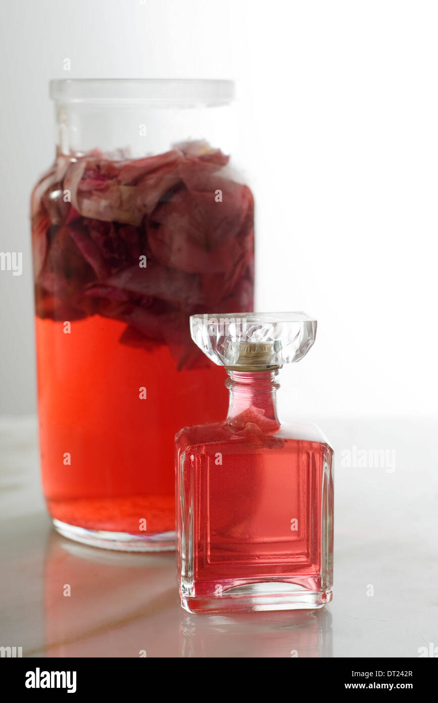 Vinegar of roses Stock Photo Alamy