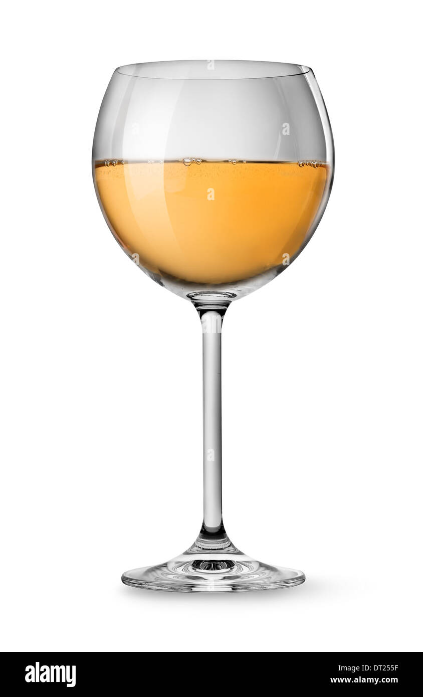 Single empty wine glass on hi-res stock photography and images - Alamy