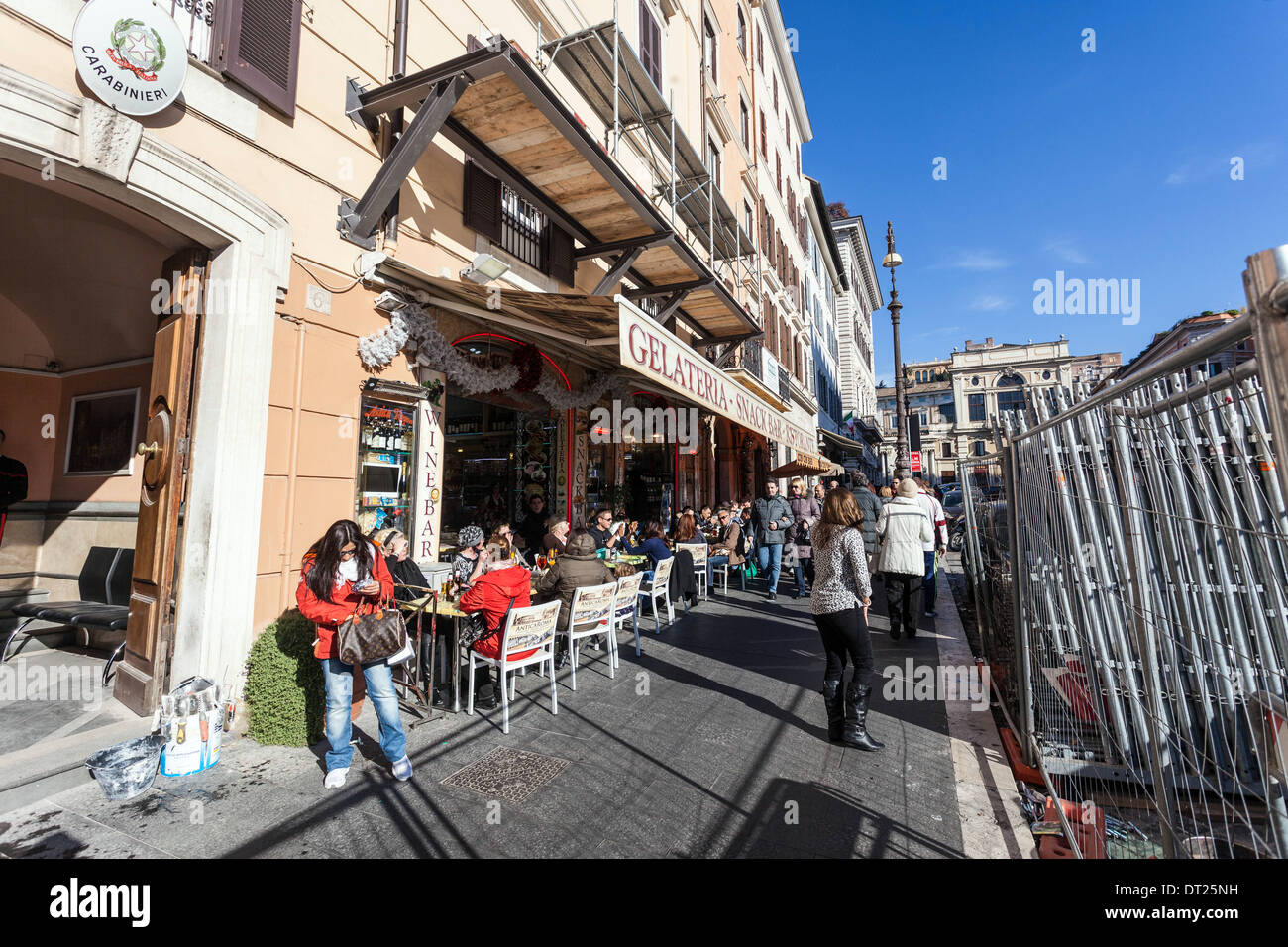 Street scene, Rome, Italy. Stock Photo
