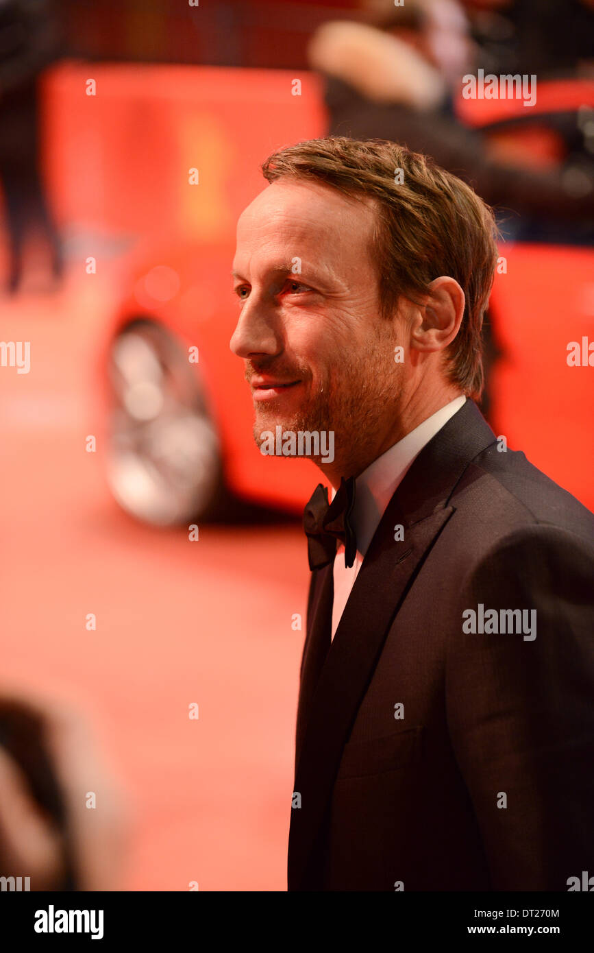 BERLIN, GERMANY, 6th Feb, 2014. Wotan Wilke Moehring attends the 'The Grand Budapest Hotel ' Premiere at at the 64th Annual Berlinale International Film Festival at Berlinale Palast on February 6th, 2014 in Berlin, Germany. Credit:  Janne Tervonen/Alamy Live News Stock Photo