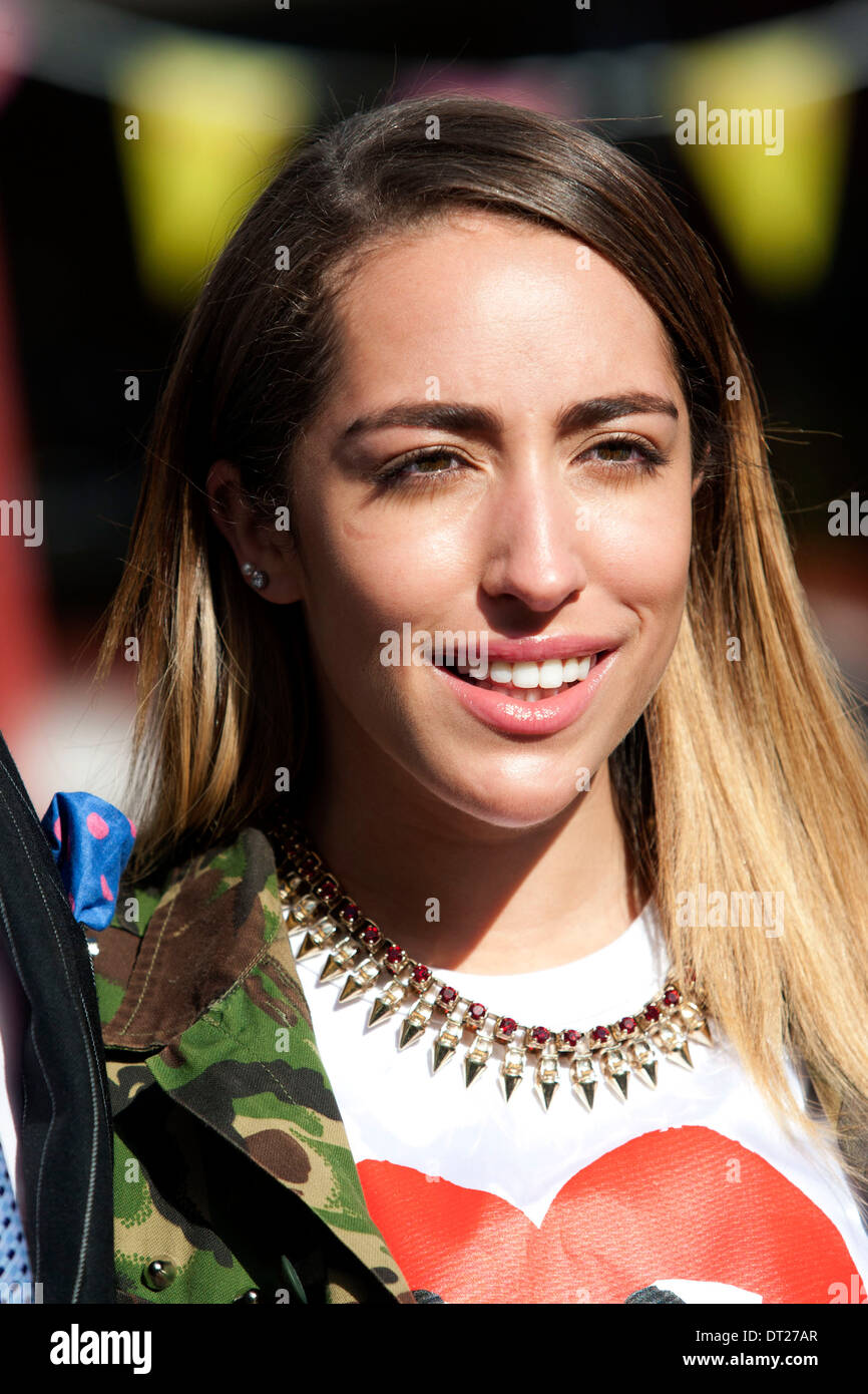 British singer-songwriter Delilah Stock Photo - Alamy