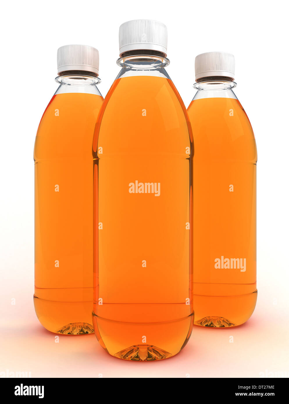 Bottles of water isolated on white background Stock Photo Alamy