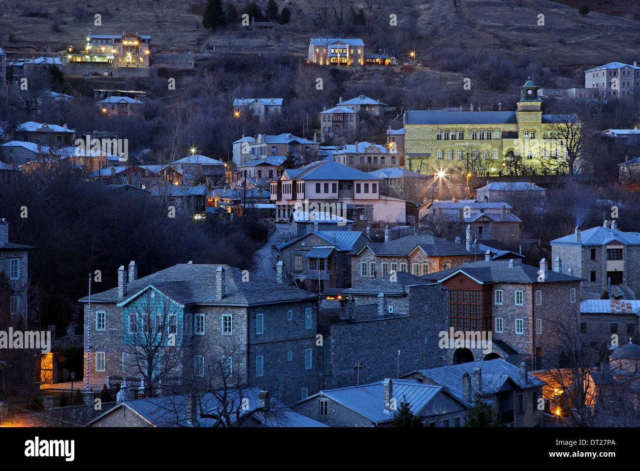 Nymfaio, one of the most beautiful Greek mountainous villages, Florina