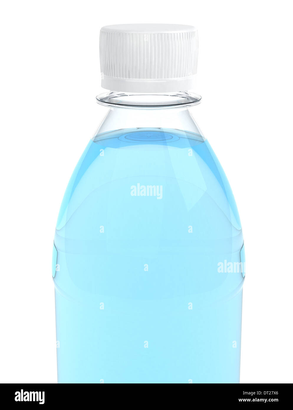 Bottles of water isolated on white background Stock Photo - Alamy