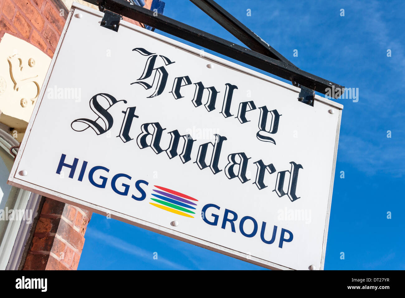 Offices of the Henley Standard newspaper, part of the Higgs Group. Henley-on-Thames, Oxfordshire, England, GB, UK. Stock Photo