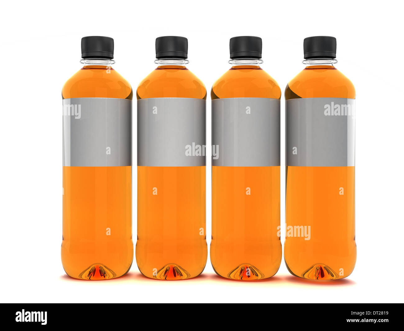 Bottles of water isolated on white background Stock Photo - Alamy