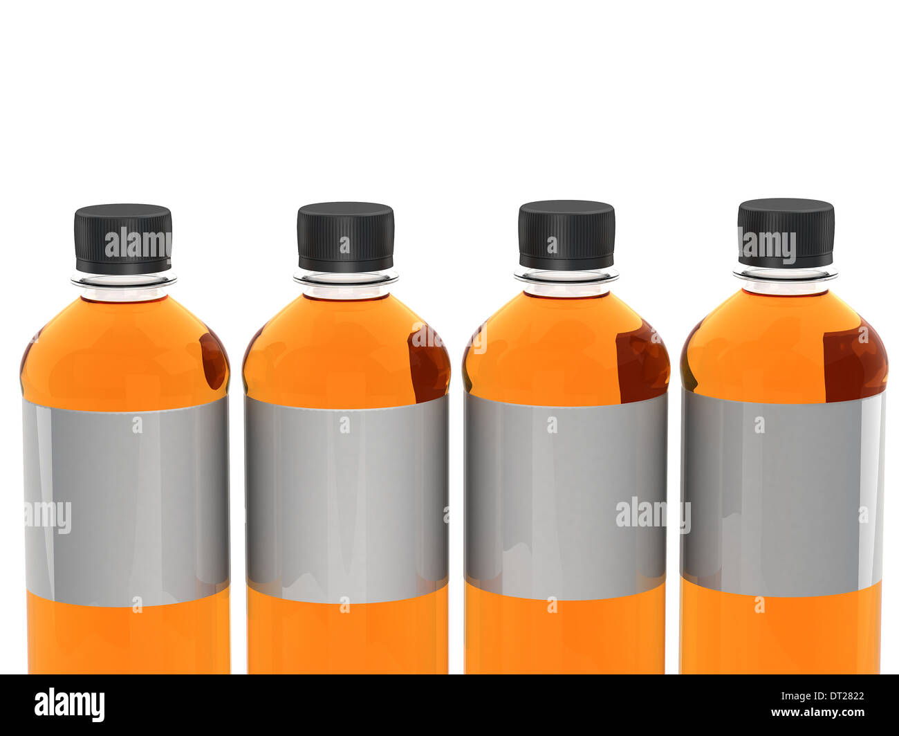 Bottles of water isolated on white background Stock Photo - Alamy