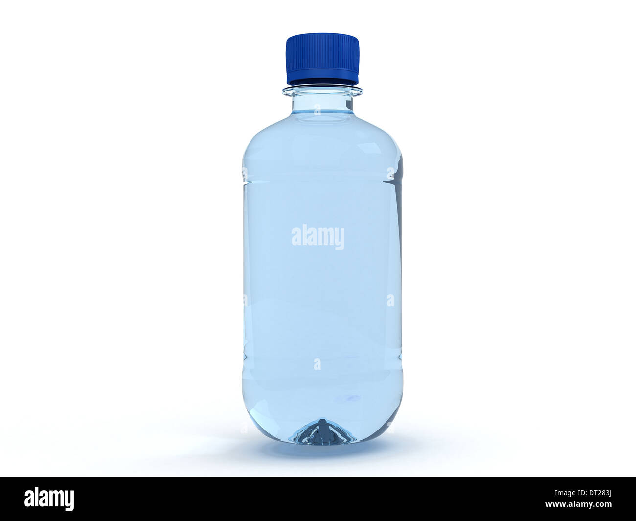 Bottles of water isolated on white background Stock Photo - Alamy