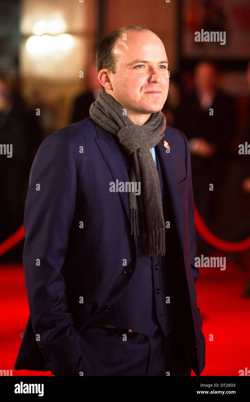 Rory Kinnear at Cuban Fury premiere at Leicester Square, London. 2014 Stock Photo