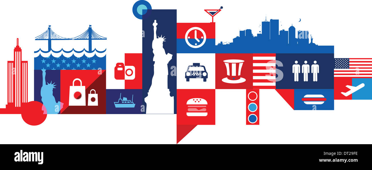 American history collage hi-res stock photography and images - Alamy