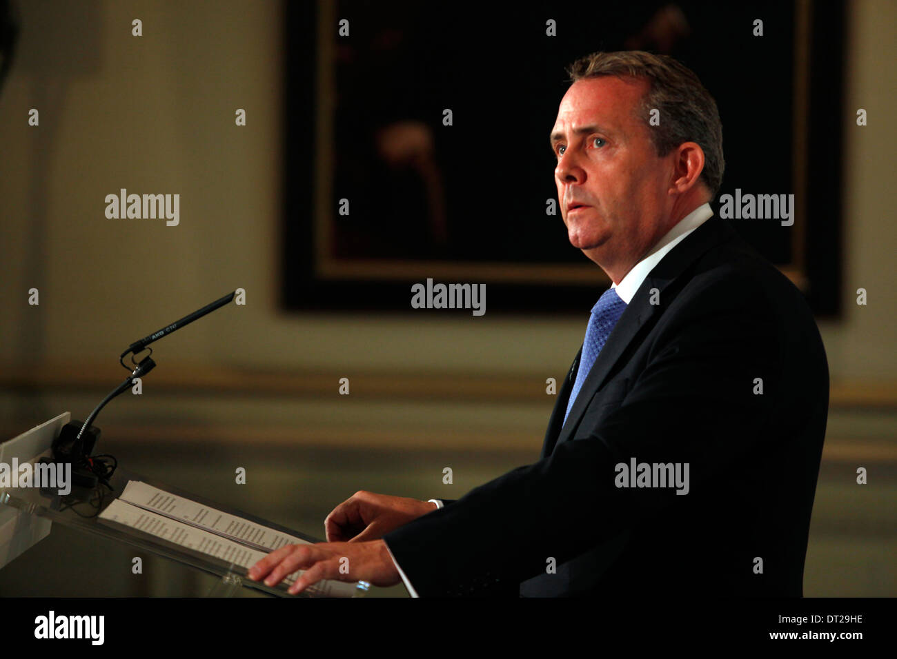 Former defence secretary liam hi-res stock photography and images - Alamy