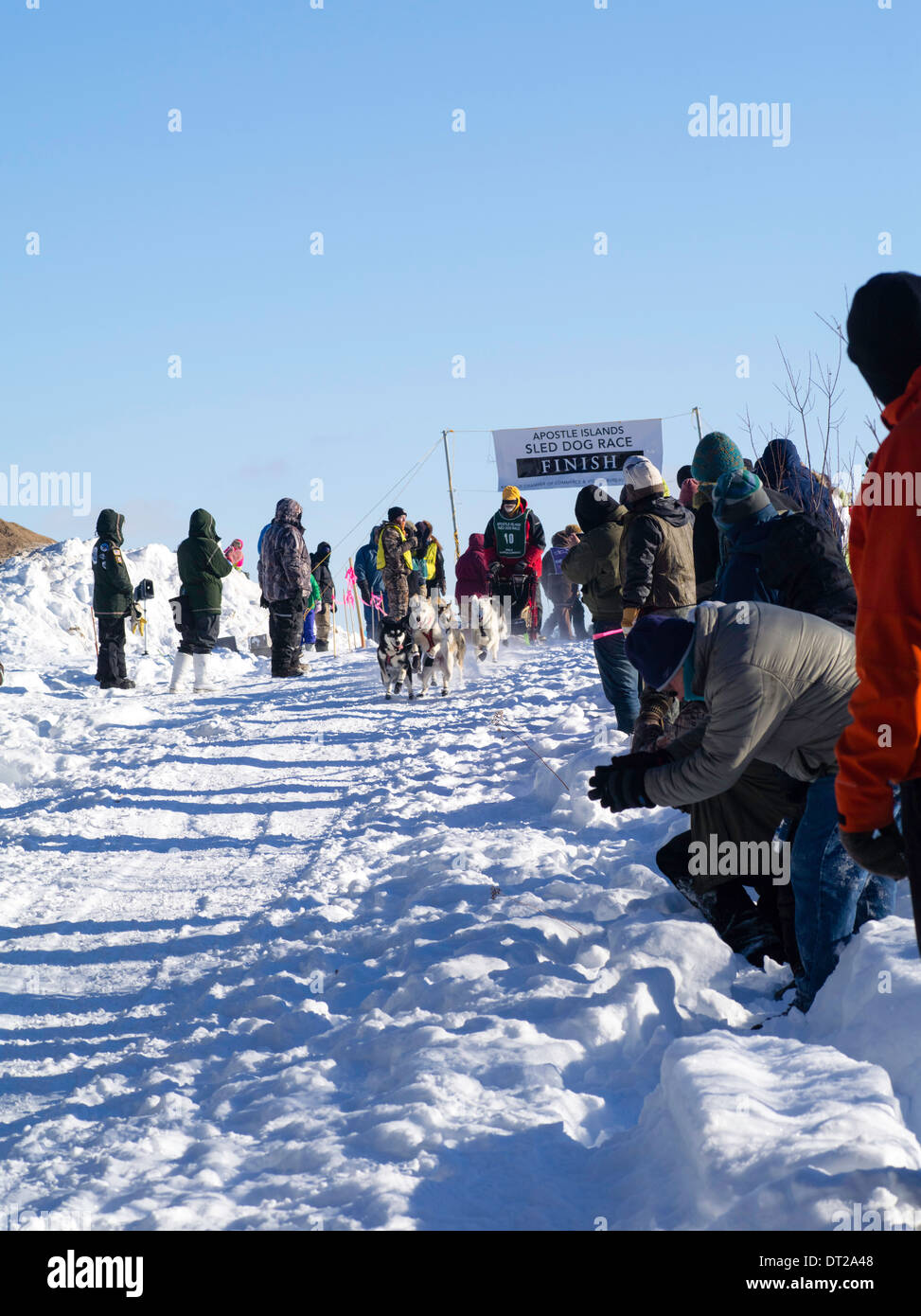Apostle islands sled dog races hires stock photography and images Alamy