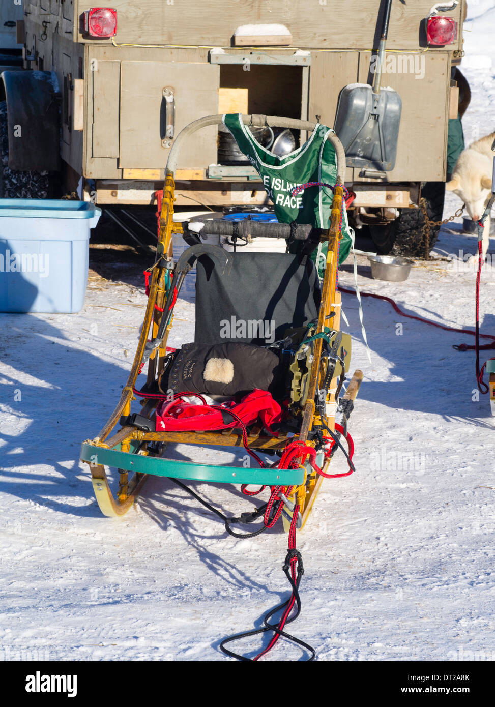 Scenes from the Apostle Islands Sled Dog Race, hosted by the Bayfield