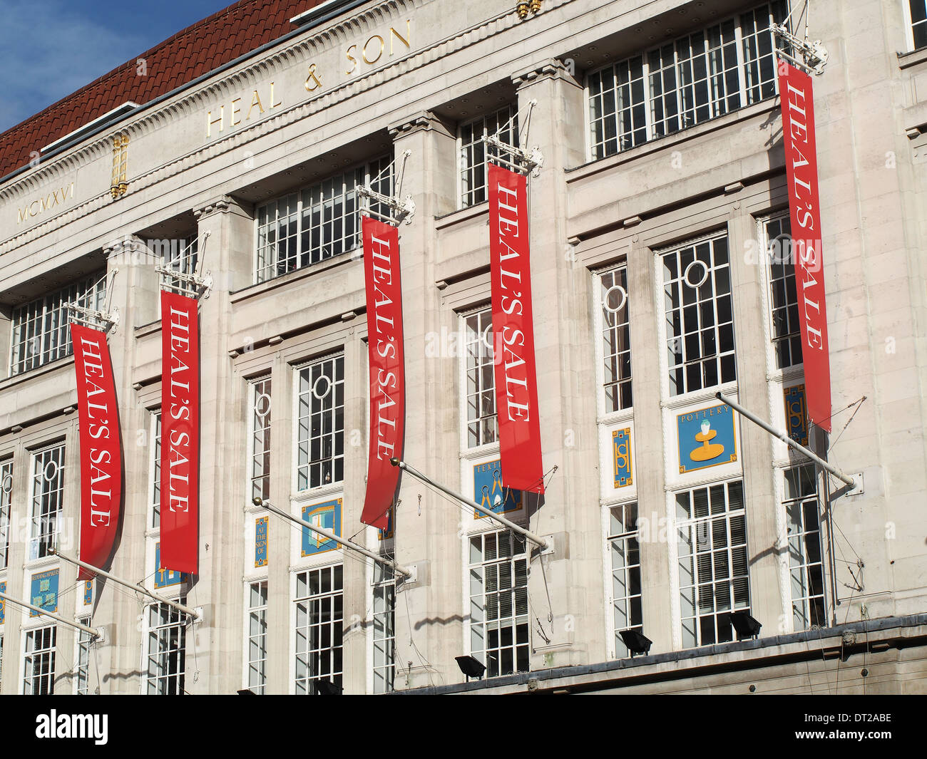 Tottenham court road store in london hires stock photography and