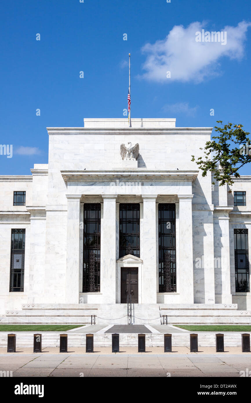 Federal Reserve Bank, Washington, DC Stock Photo