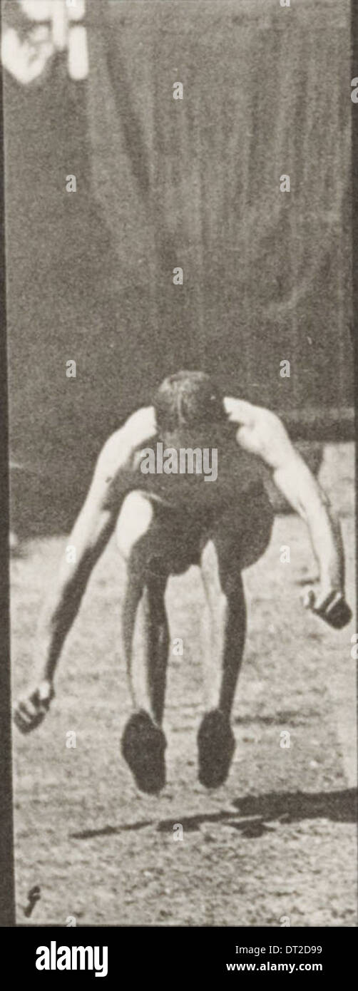 standing broad jump high resolution stock photography and images alamy https www alamy com man in pelvis cloth jumping standing broad jump rbm qp301m8 18 image66437205 html