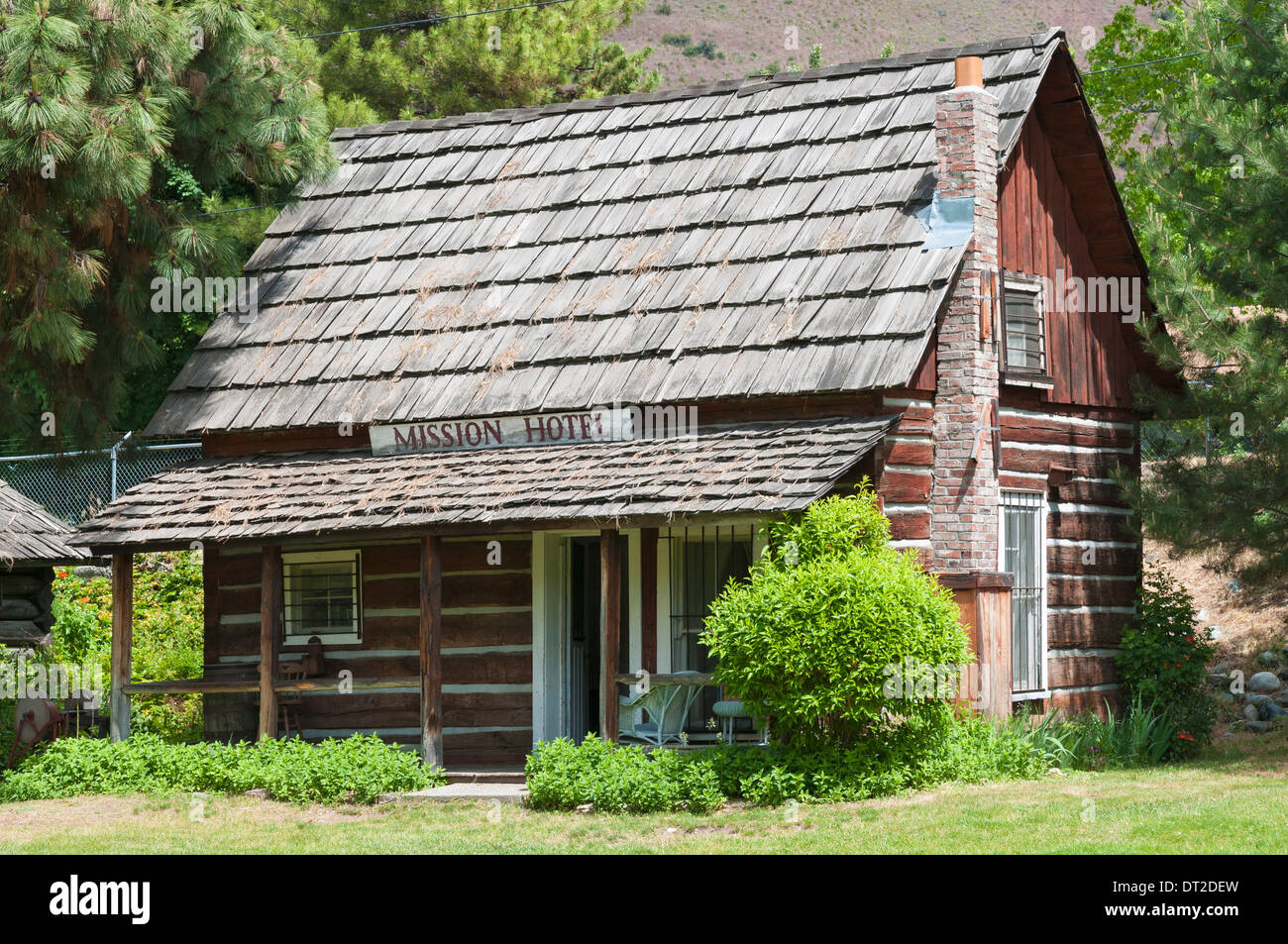 Washington, Cashmere Museum, Pioneer Village, Mission Hotel relocated