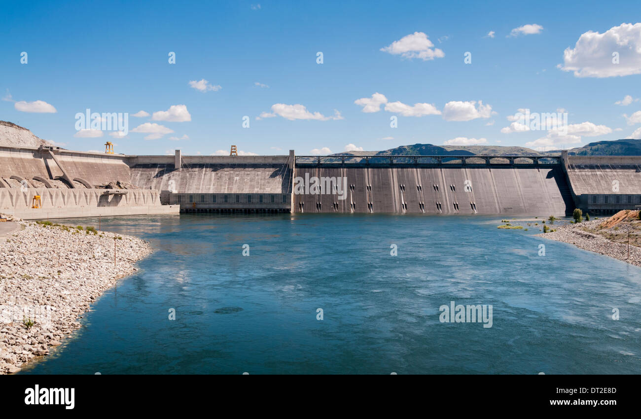 Washington Coulee Dam Grand Coulee High Resolution Stock Photography