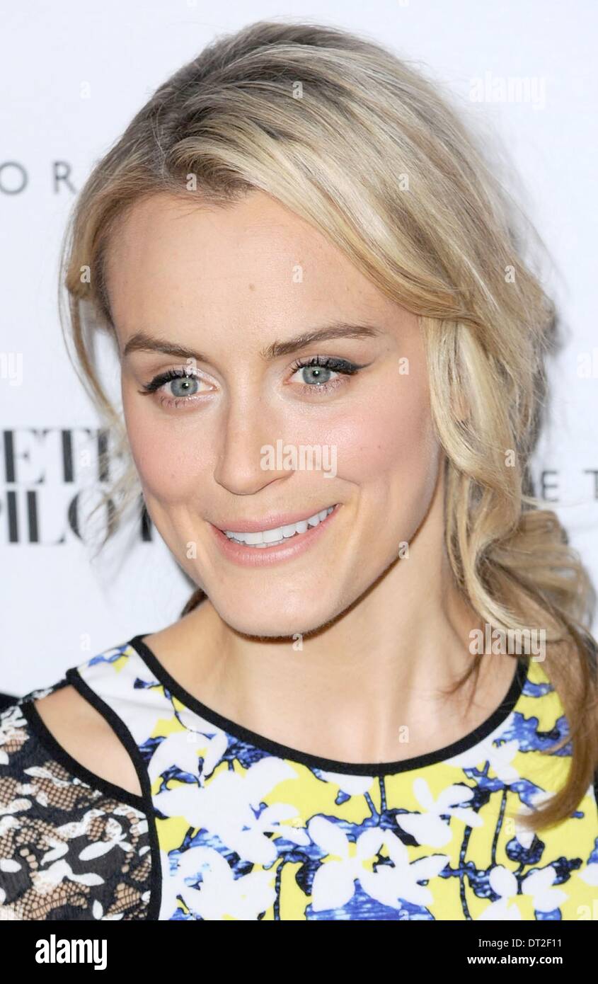 New York, NY, USA. 6th Feb, 2014. Taylor Schilling at arrivals for