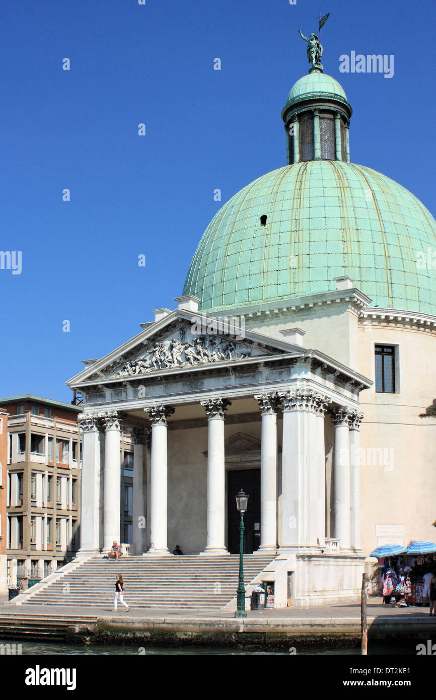 Church "Chiesa di San Simeon Piccolo" Stock Photo