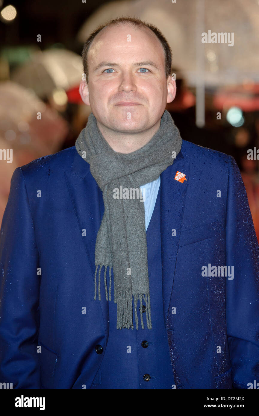 Rory Kinnear arrives for the World Premiere of Cuban Fury, at a central London cinema, London. Stock Photo