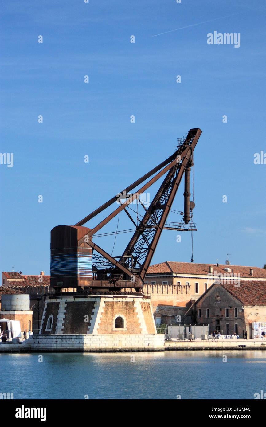 Venice arsenale crane armstrong hires stock photography and images Alamy